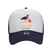 Cornwall County Cricket Club Foam Trucker Hat | Artistshot