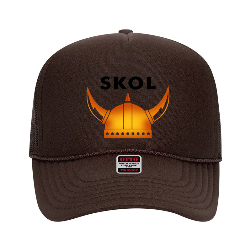 Skol Viking Helmet Minneapolis Miracle Foam Trucker Hat | Artistshot