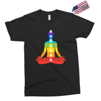 Meditating Man In Sitting Yoga Exclusive T-shirt | Artistshot