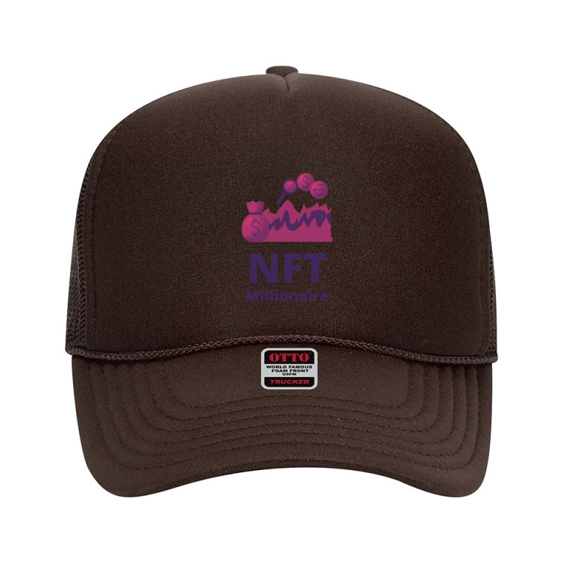 Nft Collector - Token, Investment Foam Trucker Hat by Yans Digital | Artistshot