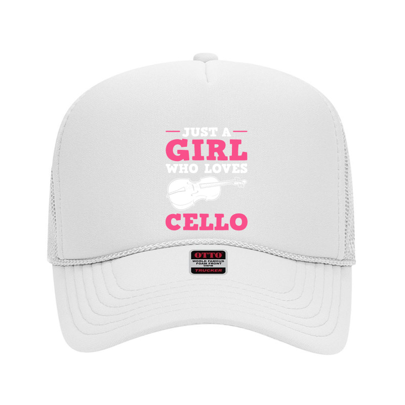 Just A Girl Who Loves Foam Trucker Hat by Lissette | Artistshot