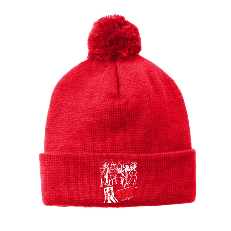 Future City Pom Pom Beanie by Specstore | Artistshot