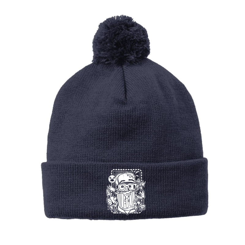 Hobby Sickness Pom Pom Beanie by Specstore | Artistshot