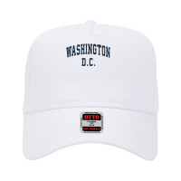 Washington District Of Columbia Dc Vintage Sports Design Nav T Shirt Adjustable Baseball Cap | Artistshot