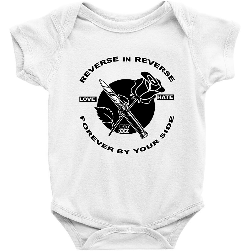 Reverse ın Reverse Love Hate Forever By Your Sıde Baby Bodysuit | Artistshot