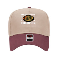 Fantasy League Champion Ffl Football 2021 Winner Vintage T Shirt Adjustable Baseball Cap | Artistshot