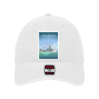 Travel - Beautiful Florida City Dyed Cap | Artistshot