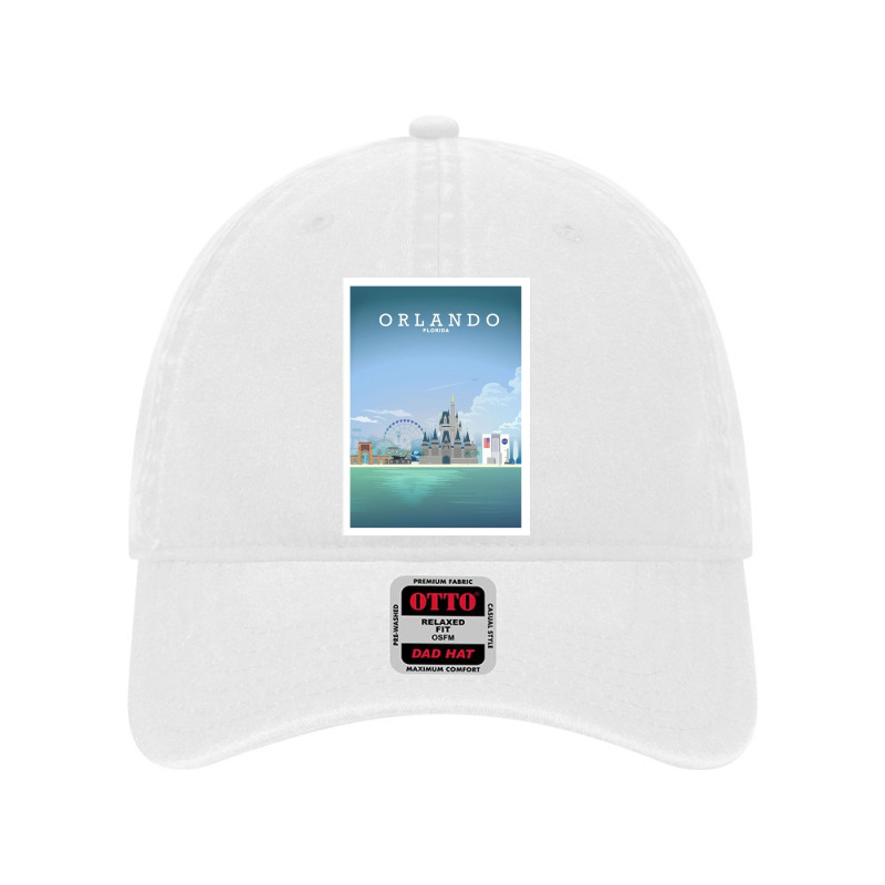 Travel - Beautiful Florida City Dyed Cap by Rcarrollsh | Artistshot