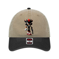 Black Hedgehog Holding A Gun Dyed Cap | Artistshot