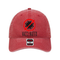 Vaccinated, Hug Me Im Vaccinated, Quarantine, Proudly Vaccinated Dyed Cap | Artistshot