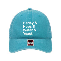 Barley, Hops, Water, Yeast Dyed Cap | Artistshot