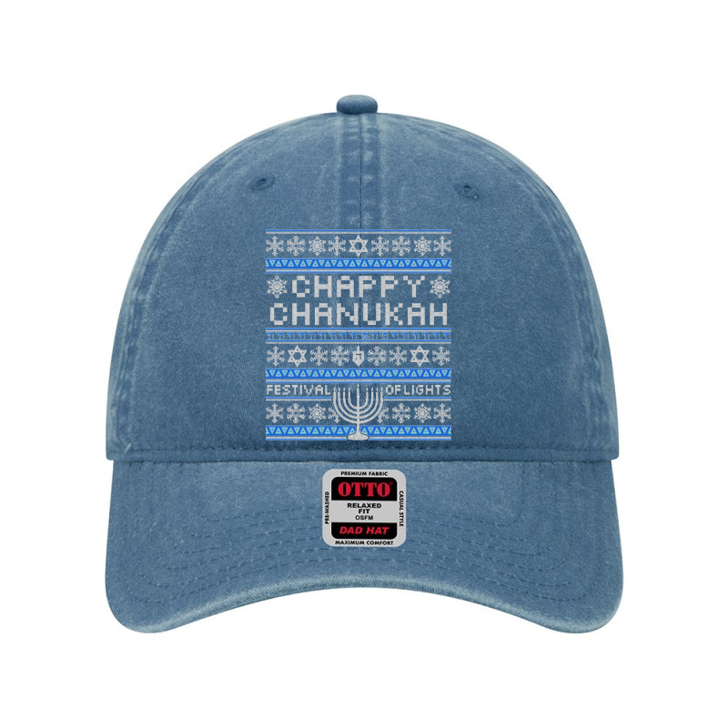 Chappy Chanukah Sweater, Hanukkah Dyed Cap | Artistshot