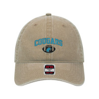 Cougars Football   Playmakers   Football Dyed Cap | Artistshot