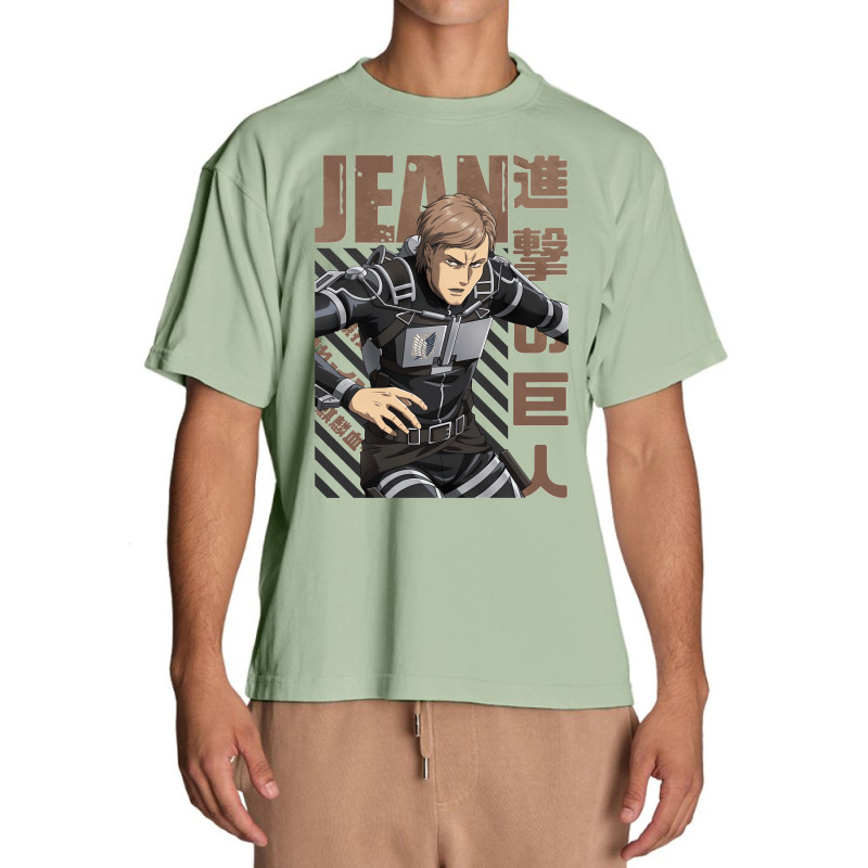 Shingeki No Kyojin  Jean Kirstein Urban Heavy T-shirt by johnHarlow | Artistshot