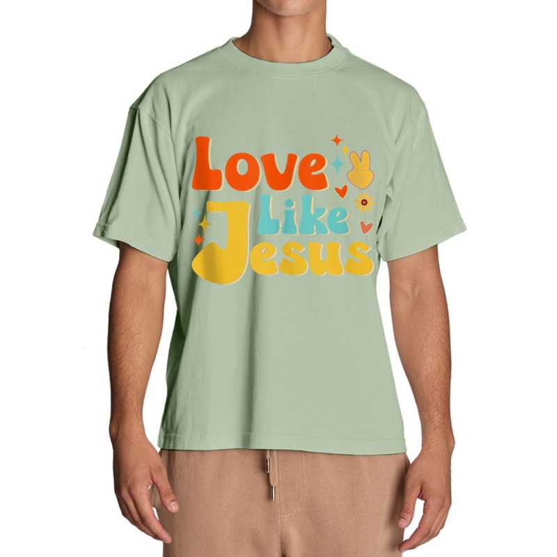 Love Like Jesus Mens My Favorite Urban Heavy T-shirt by Aria-Proctor | Artistshot