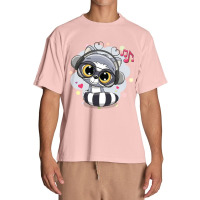 Cartoon Cat Cute Music Urban Heavy T-shirt | Artistshot