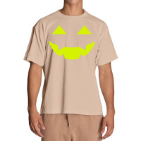 Halloween T  Shirt Big Scary Slime In Black Smiling Halloween Pumpkin Urban Heavy T-shirt | Artistshot