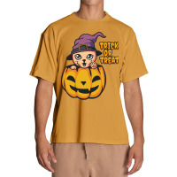 Halloween T  Shirt Cat Halloween T  Shirt Urban Heavy T-shirt | Artistshot