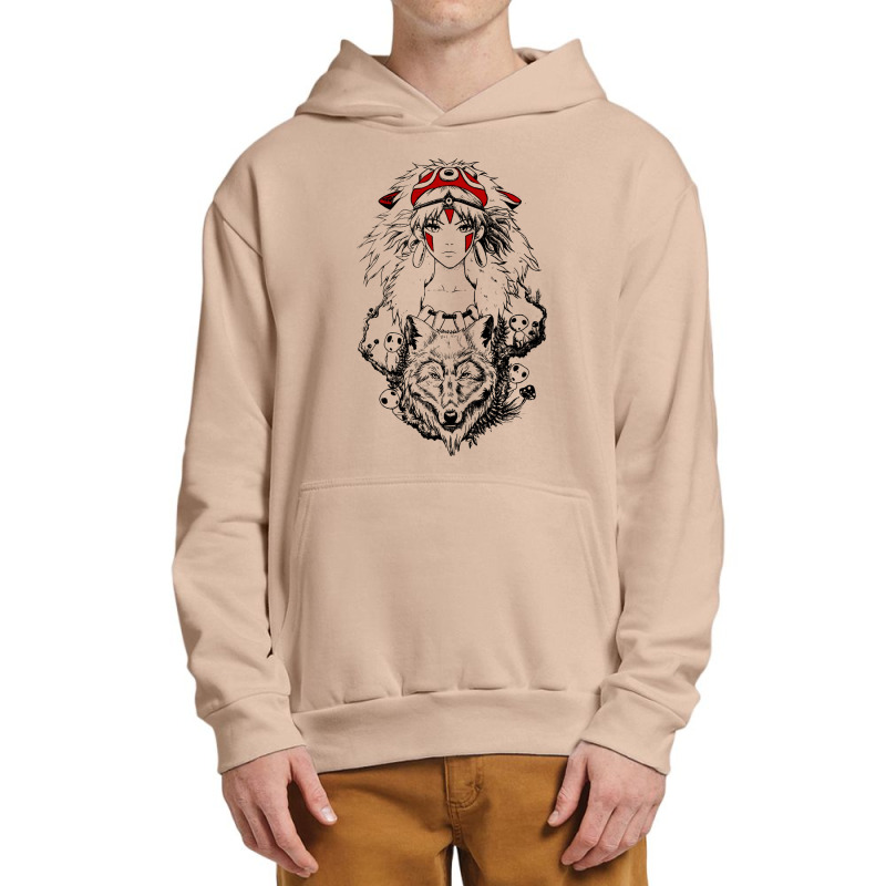 Princess Mononoke Classic Urban Pullover Hoodie by berttdedw magazine shop | Artistshot