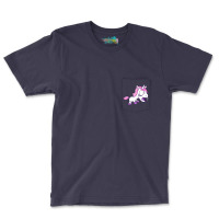 Angry Unicorn Pocket T-shirt | Artistshot