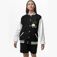 Mimi Bear Autism Awareness Love Support Bomber Jacket | Artistshot