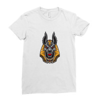 Anubis Vector Ladies Fitted T-shirt | Artistshot