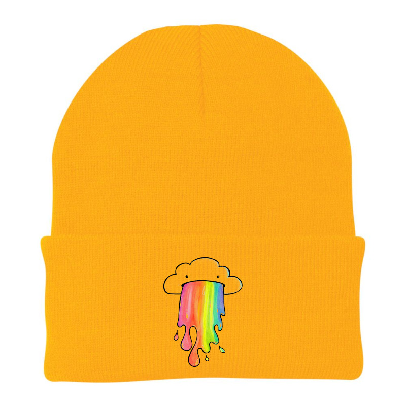 Cloud Overlay Rainbow Beanie by lindumawardi | Artistshot