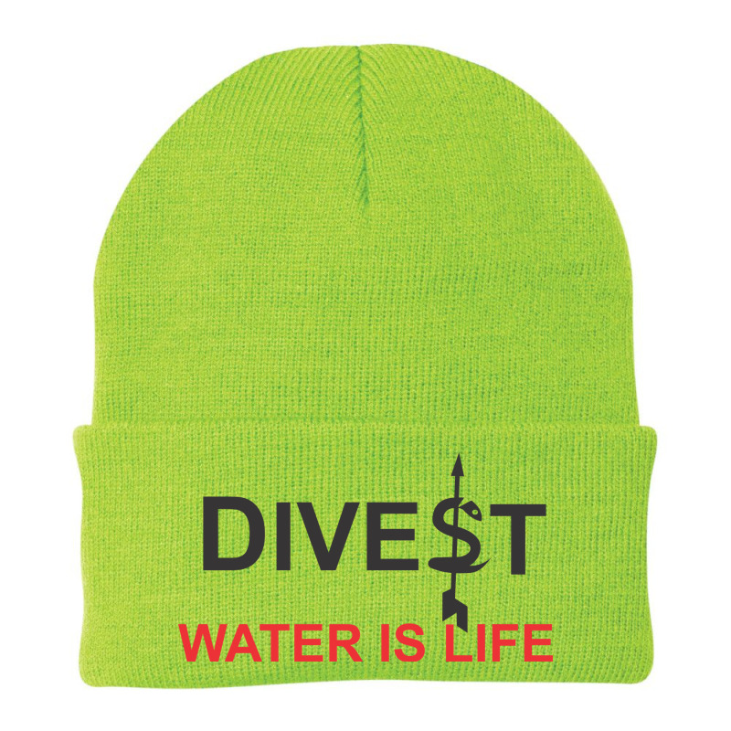 Divest Water Is Life [tw] Beanie by milkisunato | Artistshot