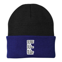 Real Change Enduring Change Happens One Step At A Time Ruth Bader Gins Beanie | Artistshot