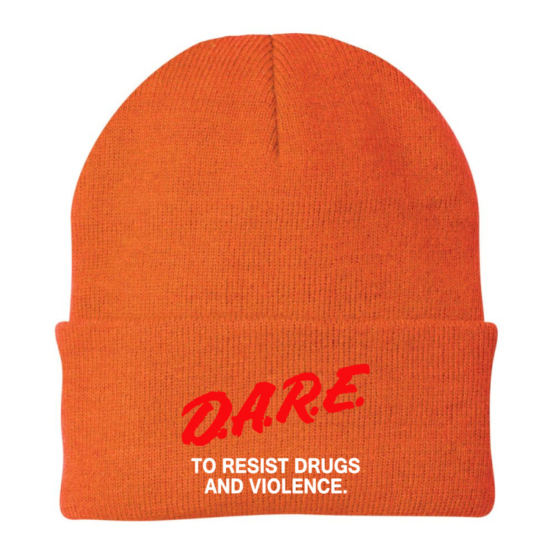 D A R E Anti Drugs Beanie | Artistshot