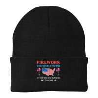 Womens Registered Nurse Fireworks Usa Independence Day 4th July T Shir Beanie | Artistshot