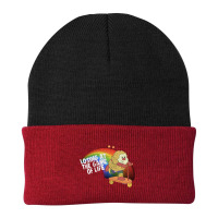 Losing At The Game Of Life 80s Cartoon Nihilism Humor Design Beanie | Artistshot