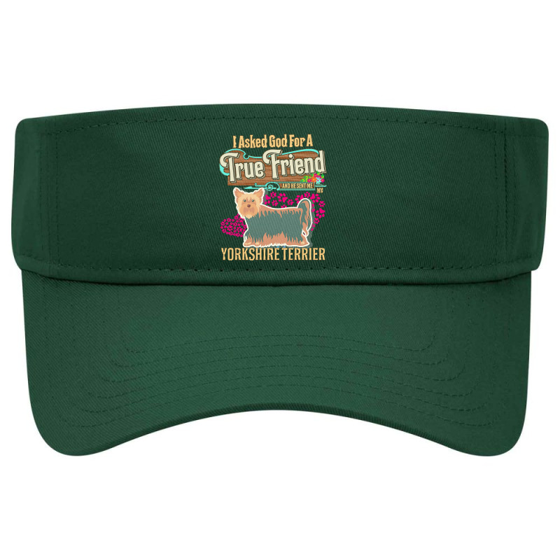 Yorkshire Terrier Owner Gift Yorkshir T  Shirt E N T  Shirt Visor hat by palehulking | Artistshot