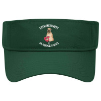 Stealing Hearts Blasting Farts Soft Coated Wheaten Terrier T Shirt Visor Hat | Artistshot