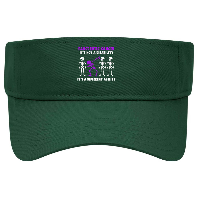 Pancreatic Cancer Awareness T  Shirt Pancreatic Cancer Awareness It's Visor hat by rico96716 | Artistshot