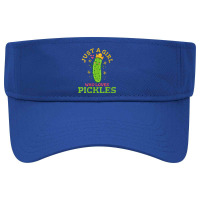 Womens Pickle Just A Girl Who Loves Pickles Vegan V Neck T Shirt Visor Hat | Artistshot