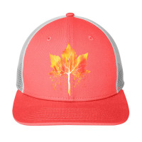 Autumn T  Shirt Leaf Autumn Tree Orange Fall Leaves Lover Season T  Sh Snapback Trucker Cap | Artistshot