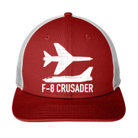 F8 Crusader Jet Fighter Plane Snapback Trucker Cap | Artistshot