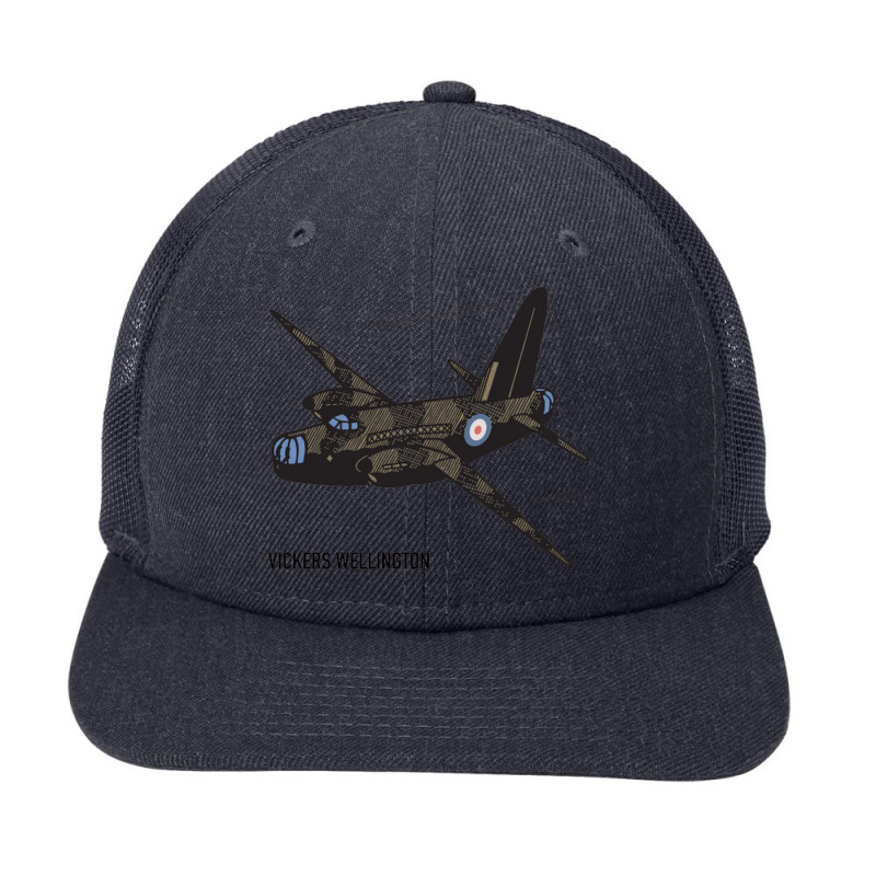 Wellington British Ww2 Bomber Plane Art   Wellington Bomber Plane Snapback Trucker Cap | Artistshot