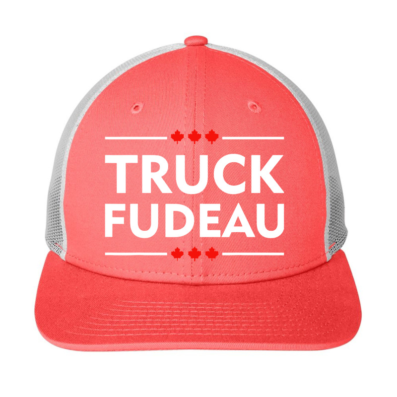 Truck You Trudeau Usa Canada Flag Truckers Snapback Trucker Cap by Golden Store | Artistshot