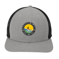 Paradise Island Good Vibes Only Summer Snapback Trucker Cap | Artistshot