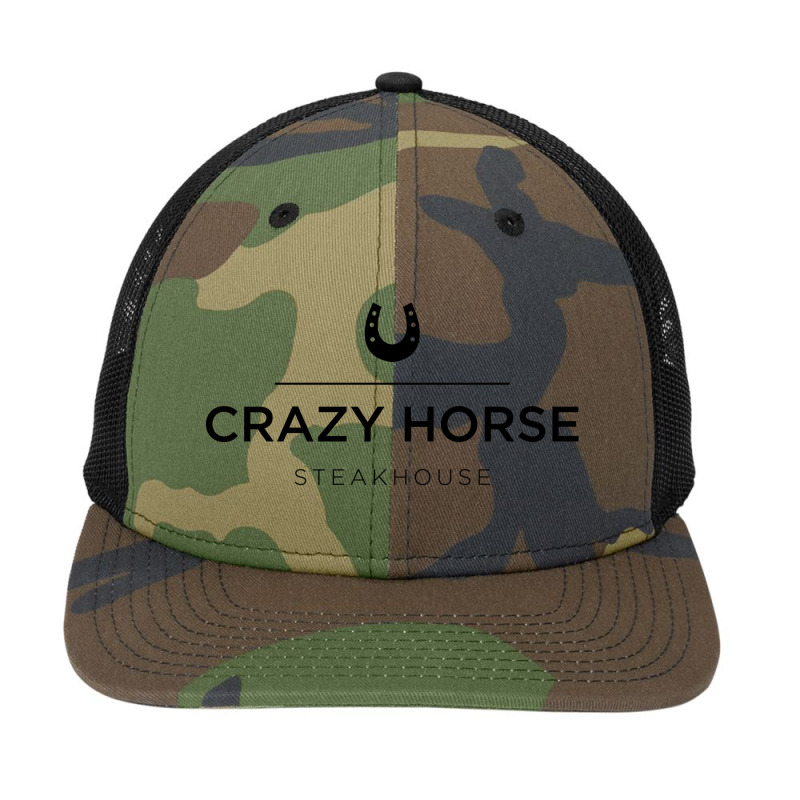 Crazy Horse Steakhouse Snapback Trucker Cap by reagan | Artistshot