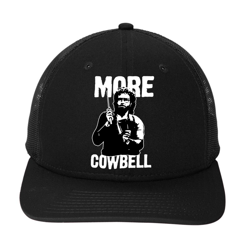 More Cowbell Snapback Trucker Cap by saterseim | Artistshot