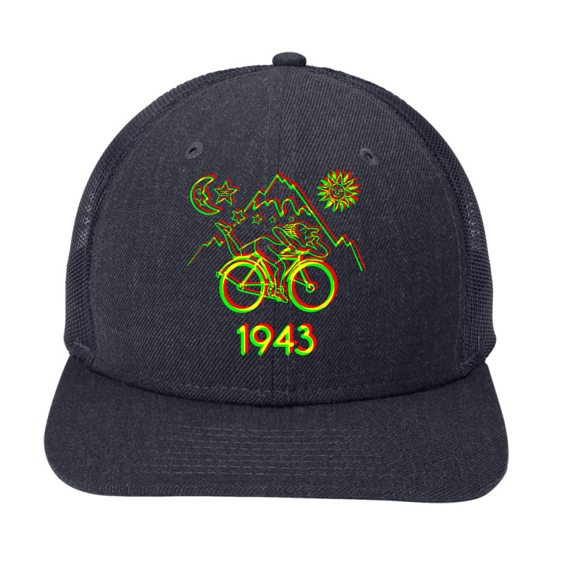 Bicycle Day 1943 Lsd Acid Hofmann Trip T Shirt Snapback Trucker Cap | Artistshot