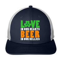 St Patricks Day Party Love In Our Hearts Beer In Our Bellies Snapback Trucker Cap | Artistshot