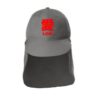 Love Kanji Sun Shade Cap | Artistshot