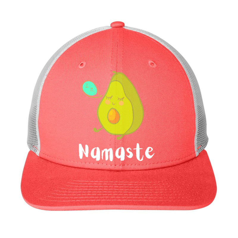 Namaste Meditation T  Shirt Sleeping Avocado , Meditation , Namaste Yo Snapback Trucker Cap by slueilwitz869 | Artistshot