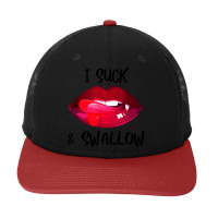 I Suck And Vampire Fangs Halloween Costume Snapback Trucker Cap | Artistshot