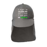 Red   Green Color Blindness Sun Shade Cap | Artistshot