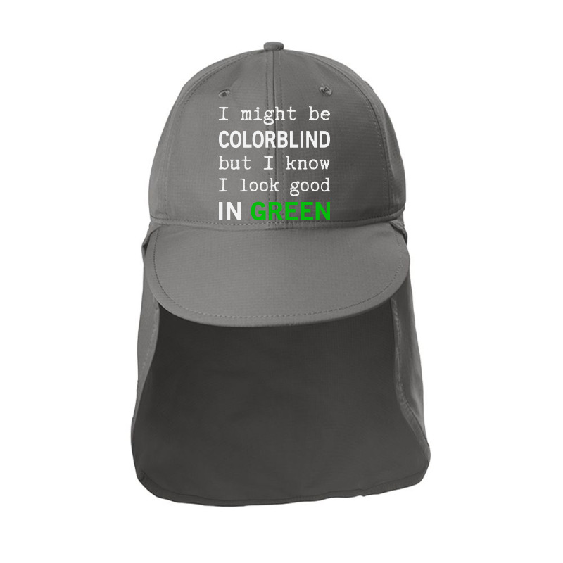 Red   Green Color Blindness Sun Shade Cap by Vanode Art | Artistshot